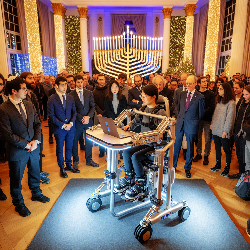 ReWalk Technology Highlighted at Hanukkah Event Hosted by Israeli Embassy in Belgium and Luxembourg