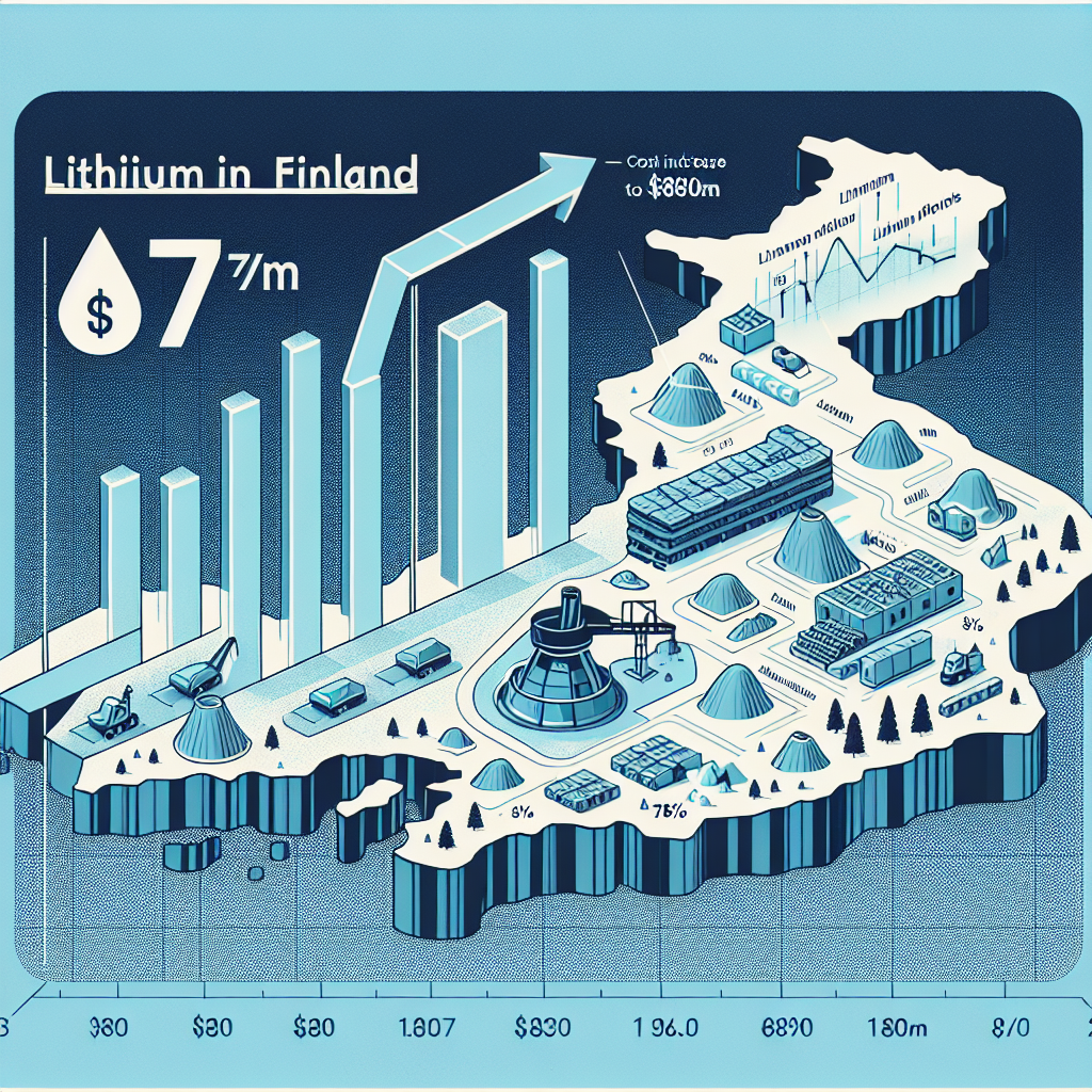 Sibanye Lithium Project in Finland Sees a 17% Cost Increase to $880M