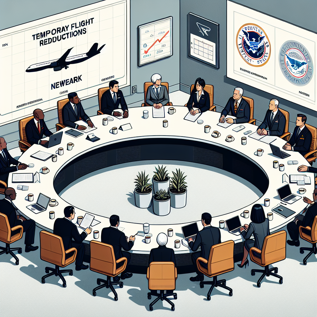 US FAA Schedules Meeting with Airlines Regarding Temporary Flight Reductions in Newark